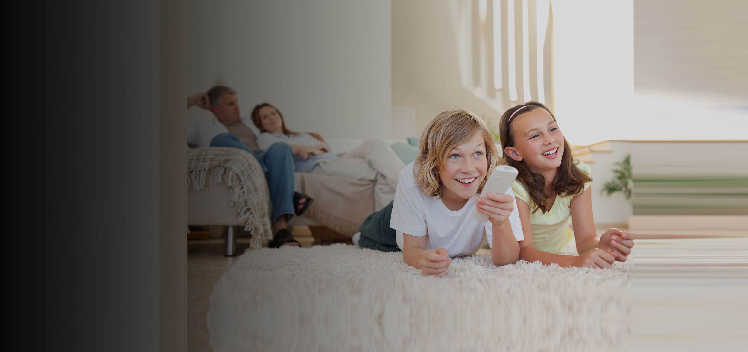 Happy family with Home Disinfection in Atlanta, Roswell, Alpharetta, and Nearby Cities